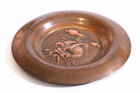 ARTS AND CRAFTS COPPER PLATE