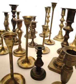 BRASS CANDLESTICKS