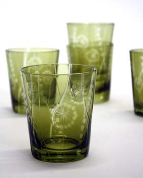 DANDELION GLASS GREEN