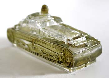 GLASS WWI TANK CAR