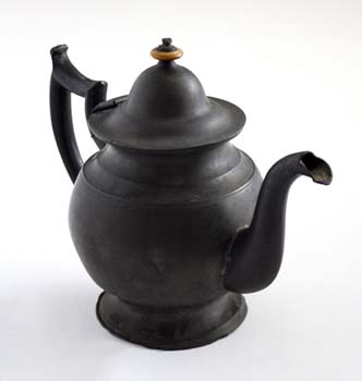 PEWTER TEA POT