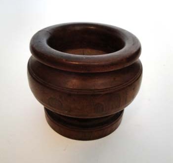 TURNED WOOD BOWL