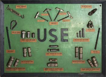 USE HARDWARE SIGN