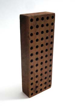 WOOD BLOCK WITH HOLES