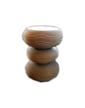 WOODEN STOOL 2