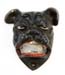 BLACK BULL DOG BOTTLE OPENER