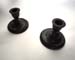 WOOD CANDLEHOLDERS