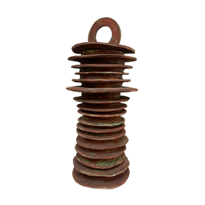 Flying Disc Urn by Sally Terrell