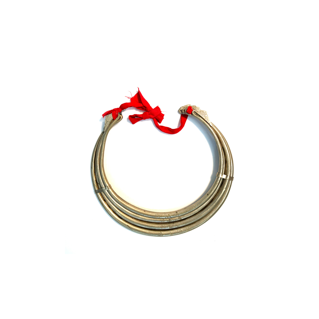 Metal Choker with Red Ribbon – Shop At Gibson