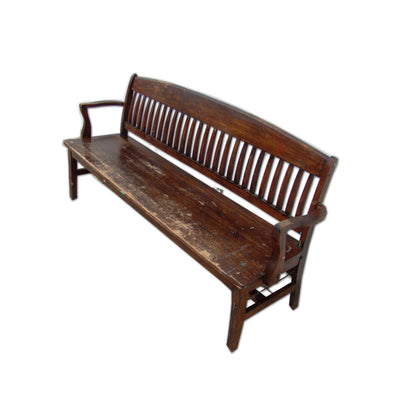 Wooden Bench Pew